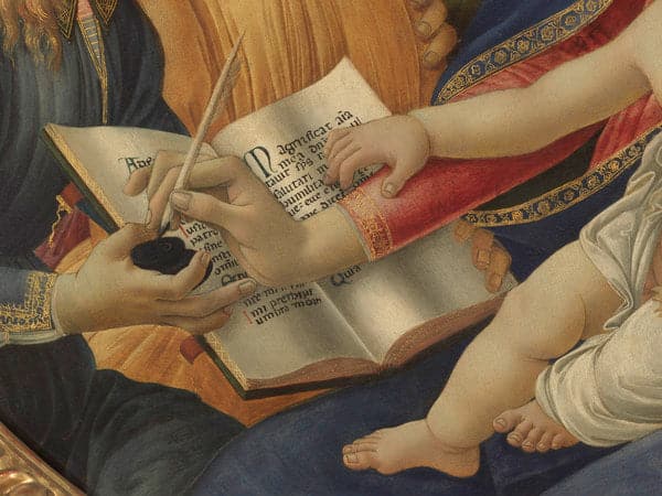 Madonna Magnificat, detalle – Sandro Botticelli Sandro Botticelli 2024-11-21