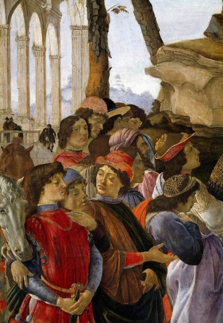 Adoración de los Reyes, detalle – Sandro Botticelli Sandro Botticelli 2024-12-22