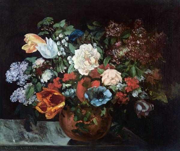 Ramo de flores – Gustave Courbet Gustave Courbet 2024-11-21