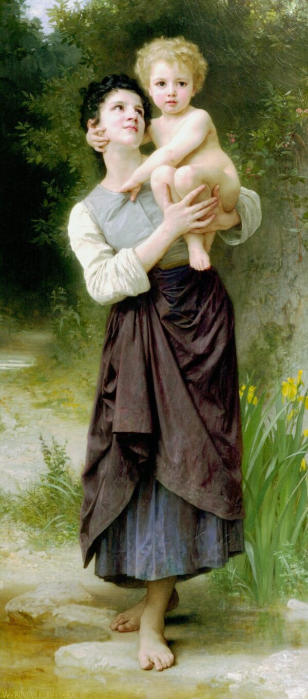 Hermano y hermana – William Bouguereau William Bouguereau 2024-11-21