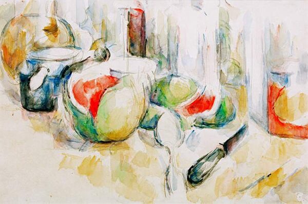 Bodegón con sandía abierta – Paul Cézanne Paul Cézanne 2024-11-21