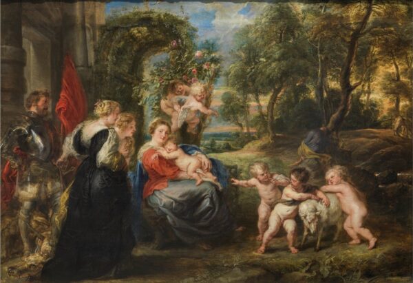 Descanso en la huida a Egipto, con los santos – Peter Paul Rubens Peter Paul Rubens 2024-11-21