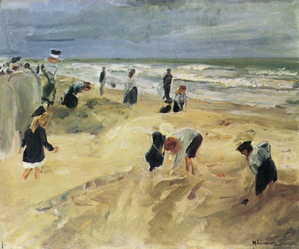 Escena de playa en Noordwijk – Max Liebermann Max Liebermann 2024-12-26