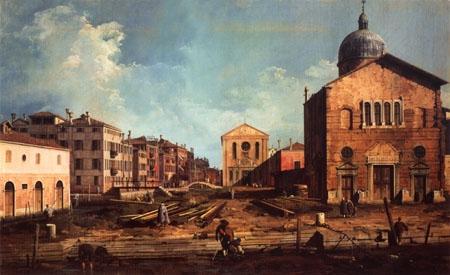 El Campo San Giuseppe di Castello y la iglesia San Niccolò di Castello – Giovanni Antonio Canal Canaletto 2024-11-21