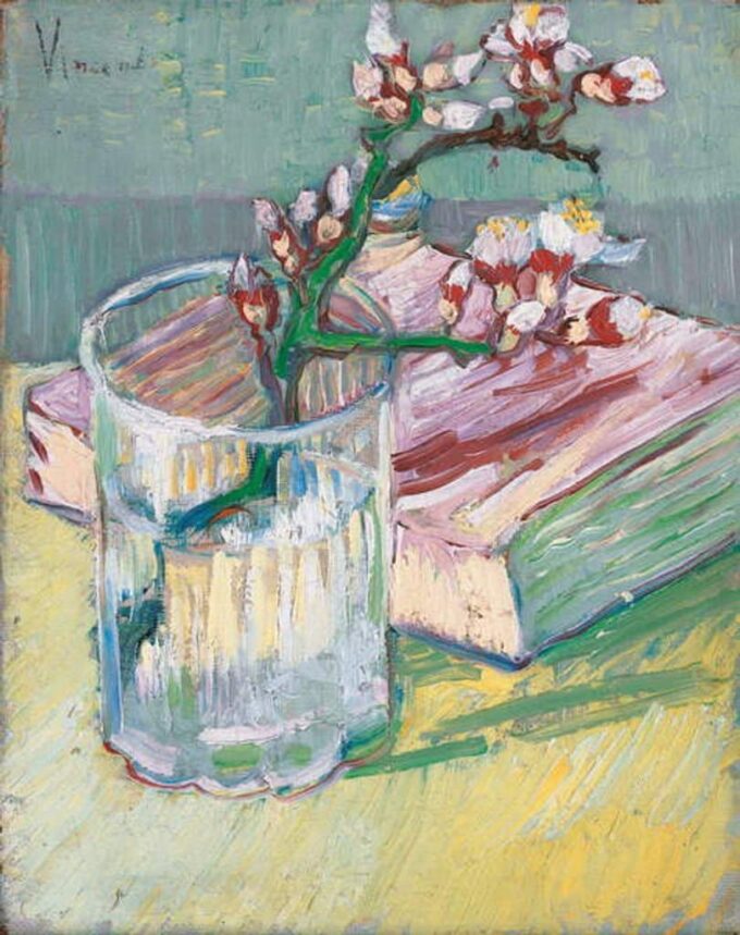 Bodegón con rama de almendro en flor – Van Gogh Vincent Van Gogh 2024-09-19