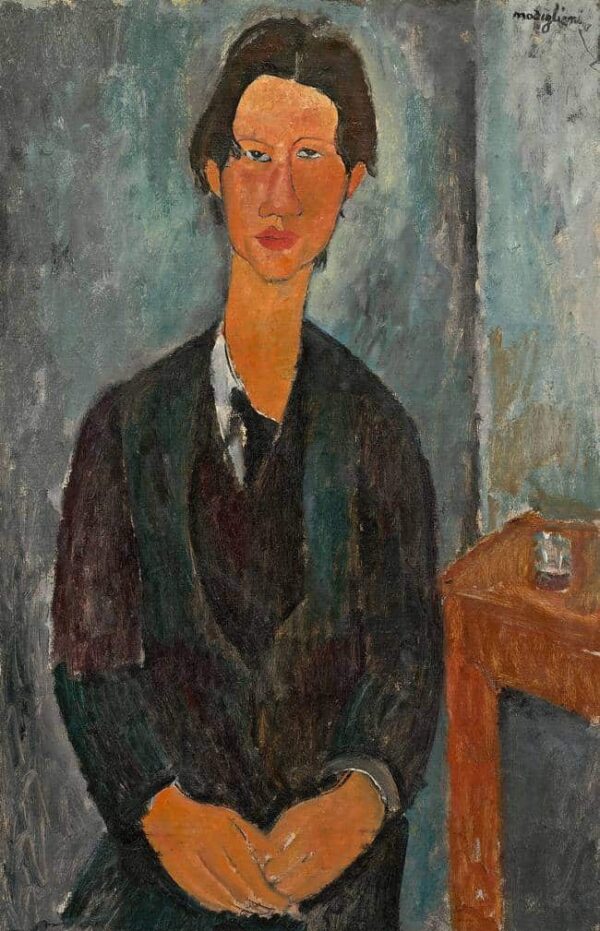 Soutine sentado en una mesa – Amedeo Modigliani Amedeo Modigliani 2025-01-03