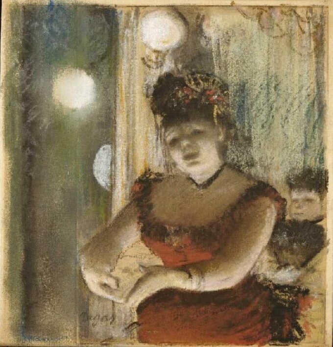 Cantante en el Café – Edgar Degas Edgar Degas 2024-09-20