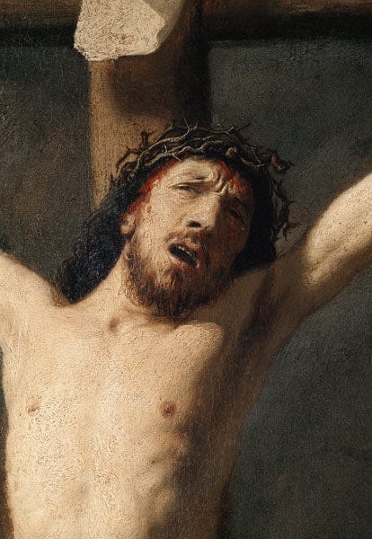 Cristo en la cruz, detalle de la cabeza – Rembrandt van Rijn Rembrandt van Rijn 2024-09-19