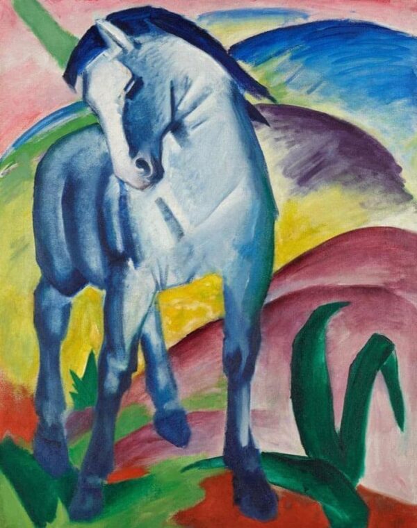 Caballo azul I – Franz Marc Franz Marc 2024-11-21