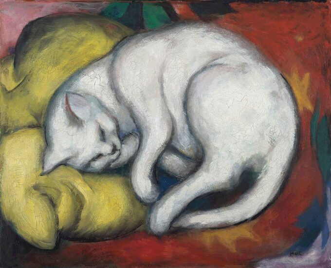 El gato blanco – Franz Marc Franz Marc 2024-09-19