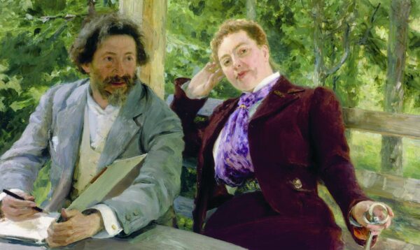 Autorretrato con Natalia Borisovna Nordman-Severova – Ilya Repin Iliá Repin 2024-11-21