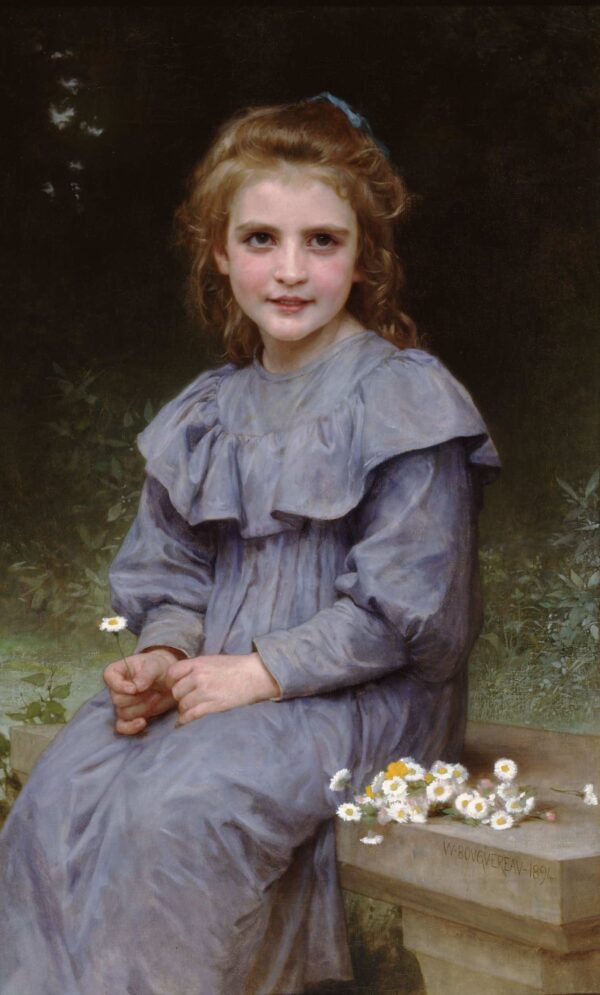 Margaritas – William Bouguereau William Bouguereau 2024-11-21