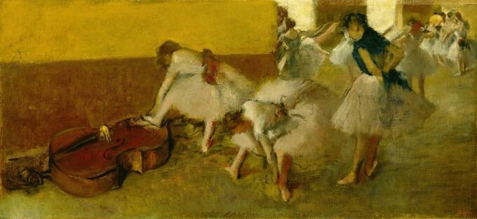 Bailarinas en la habitación verde – Edgar Degas Edgar Degas 2024-09-20