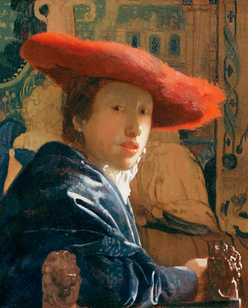 La chica con sombrero rojo – Johannes Vermeer Johannes Vermeer 2024-09-19