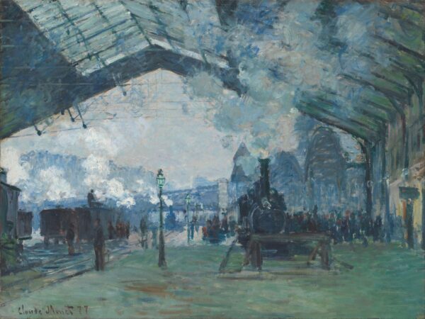 La estación de Saint-Lazare, el tren de Normandía – Claude Monet Claude Monet 2024-11-21