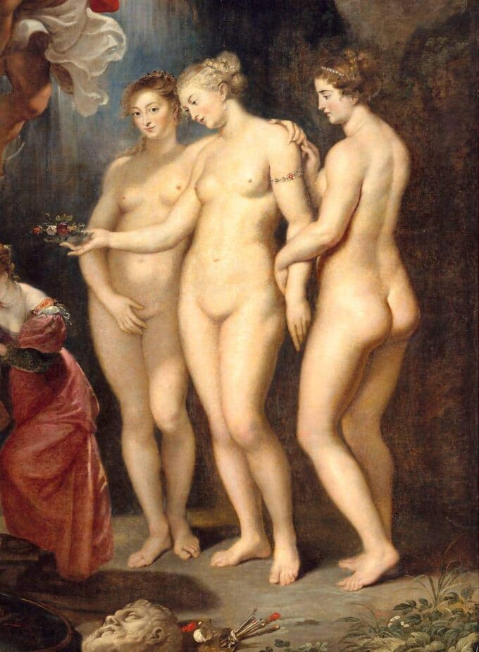 El ciclo de los Médici: La educación de María de Médici, detalle de las Tres Gracias – Peter Paul Rubens Peter Paul Rubens 2024-09-19