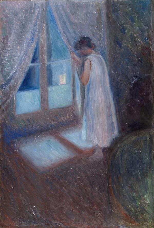 Chica mirando por la ventana – Edvard Munch Edvard Munch 2024-11-21