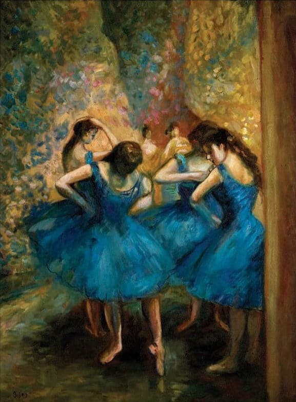 Las bailarinas azules – Edgar Degas Edgar Degas 2024-09-20