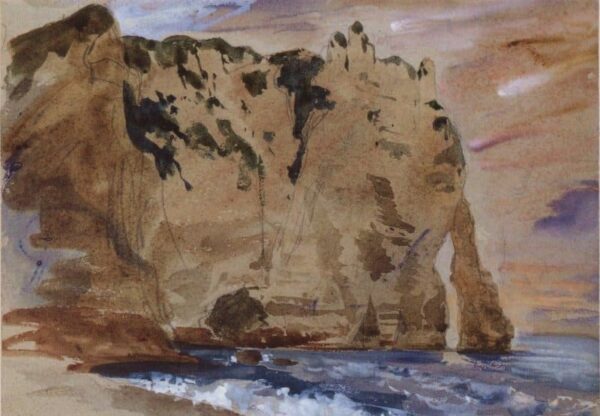 Acantilados de Etretat – Eugène Delacroix Eugène Delacroix 2024-11-21