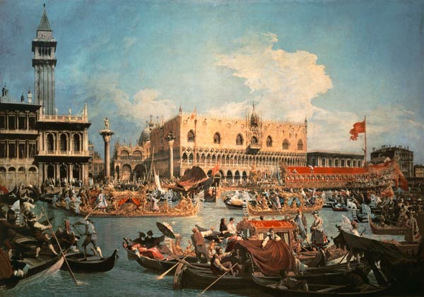 El Bucentauro frente al Palacio de los Dogos – Giovanni Antonio Canal Canaletto 2024-11-21