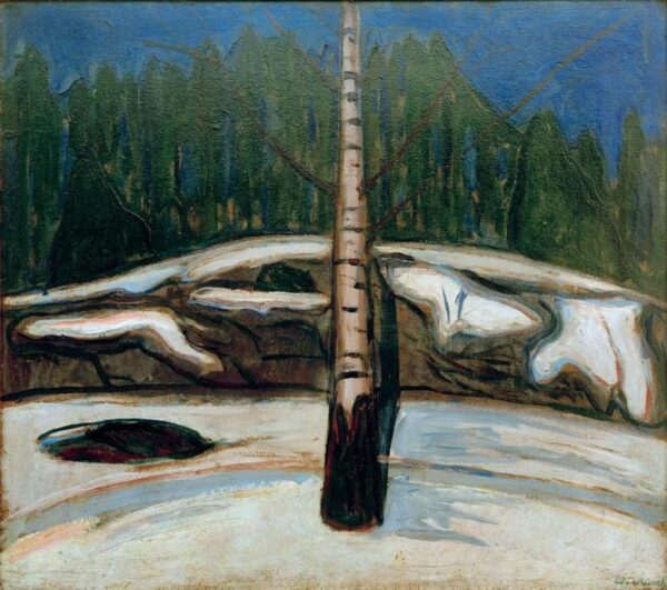 Bouleau en la nieve – Edvard Munch Edvard Munch 2024-11-21