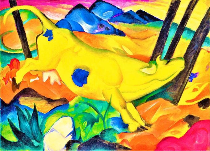 La vaca amarilla – Franz Marc Franz Marc 2024-09-19