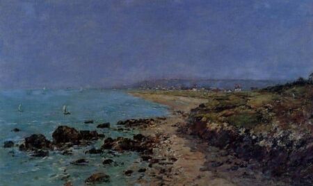 Douarnenez, la costa y la bahía – Eugène Boudin Eugène Boudin 2024-12-22