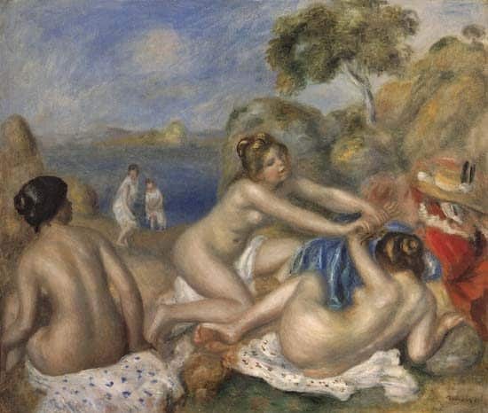 Tres chicas bañándose – Pierre-Auguste Renoir Pierre-Auguste Renoir 2024-11-21