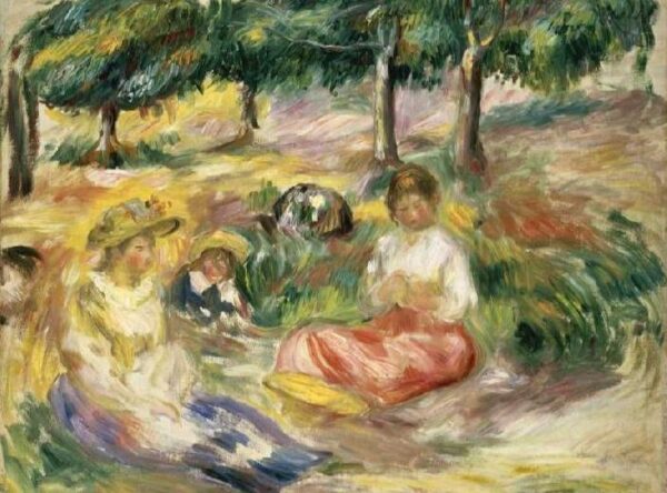 Tres jóvenes mujeres en el verde – Pierre-Auguste Renoir Pierre-Auguste Renoir 2024-11-21