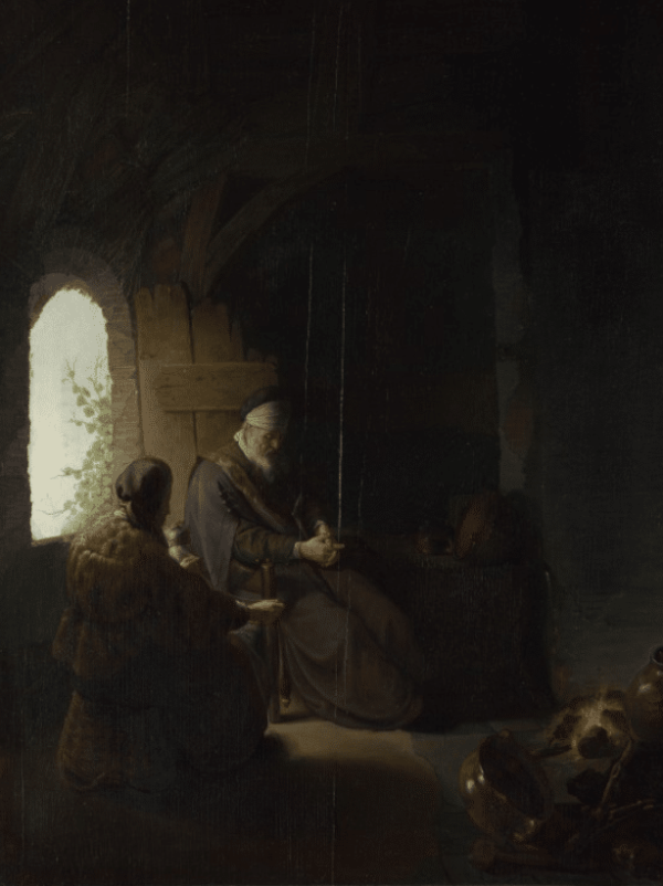 Anna y el ciego Tobit – Rembrandt van Rijn Rembrandt van Rijn 2024-11-21