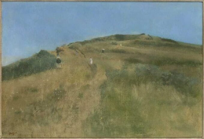 Paisaje de dunas frente a una costa escarpada – Edgar Degas Edgar Degas 2024-09-20