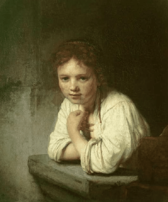 Chica apoyada en el borde de una ventana – Rembrandt van Rijn Rembrandt van Rijn 2024-09-19 2