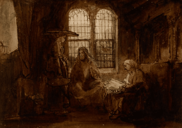 El Cristo conversando con Marta y María – Rembrandt van Rijn Rembrandt van Rijn 2024-11-21