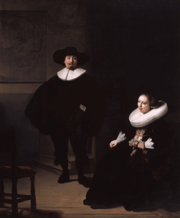 Una dama y un caballero de negro – Rembrandt van Rijn Rembrandt van Rijn 2024-11-21