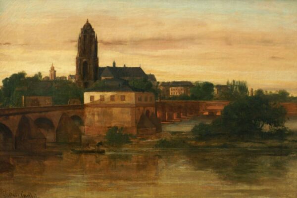 Vista de Frankfurt en el Meno con el viejo puente desde Sachsenhausen – Gustave Courbet Gustave Courbet 2024-11-21