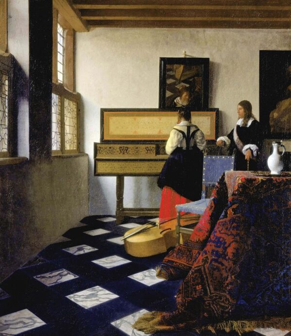 La Lección de música (Vermeer) – Johannes Vermeer Johannes Vermeer 2024-11-21