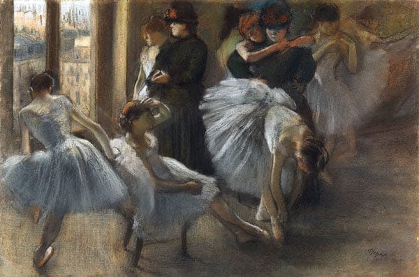 El Foyer de la Ópera. Preparación de la clase – Edgar Degas Edgar Degas 2024-09-20