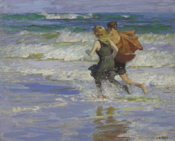 En la playa – Edward Henry Potthast Edward Henry Potthast 2024-11-21