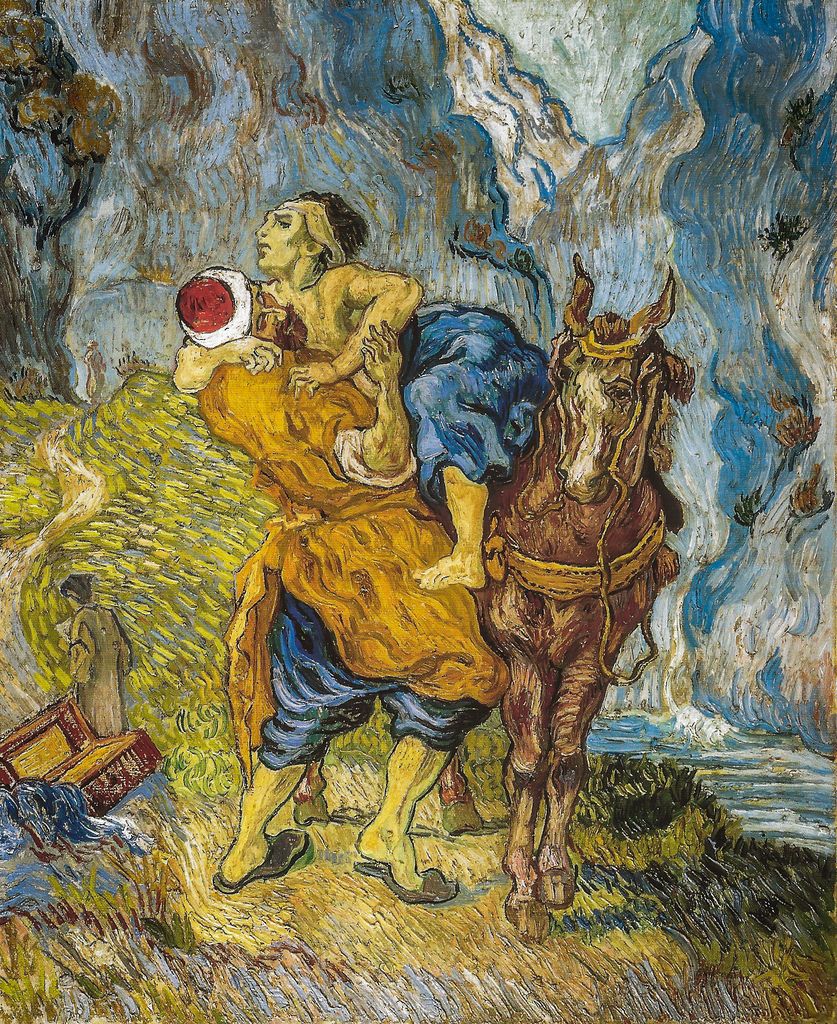 El buen samaritano (según Delacroix) – Van Gogh Vincent Van Gogh 2024-09-19 2