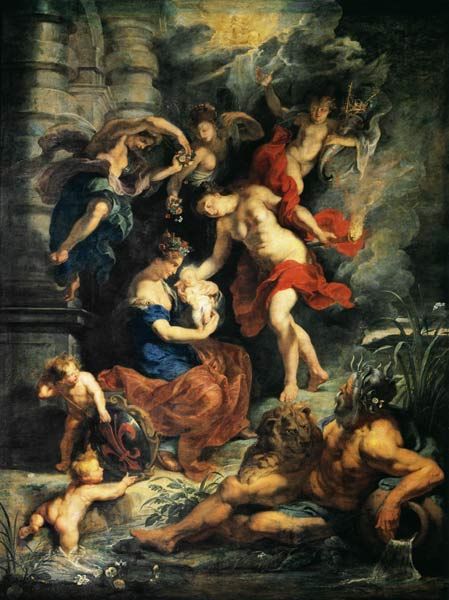 Ciclo de Médicis: El nacimiento de María de Médicis – Peter Paul Rubens Peter Paul Rubens 2024-09-19