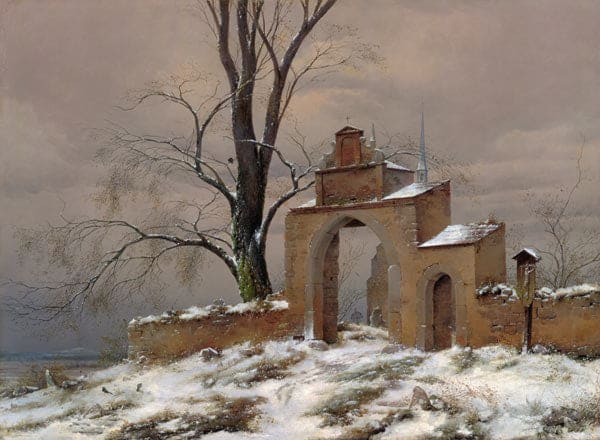 «Barrera de cementerio solitaria en invierno – Caspar David Friedrich» Caspar David Friedrich 2024-09-20 2