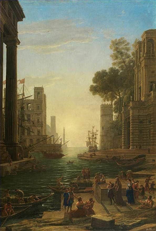 Embarque de Santa Paula Romana en Ostia – Claude Lorrain Claude Lorrain 2024-09-20