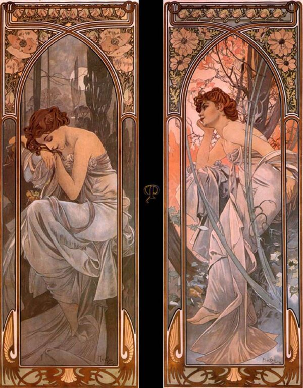 Ensoñación nocturna (sueño nocturno) – Mucha Alfons Mucha 2024-11-21