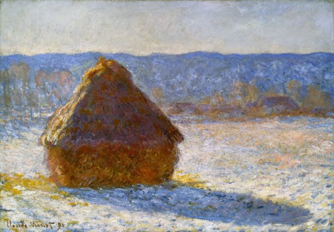 Meule, efecto de nieve, por la mañana – Claude Monet Claude Monet 2024-09-19