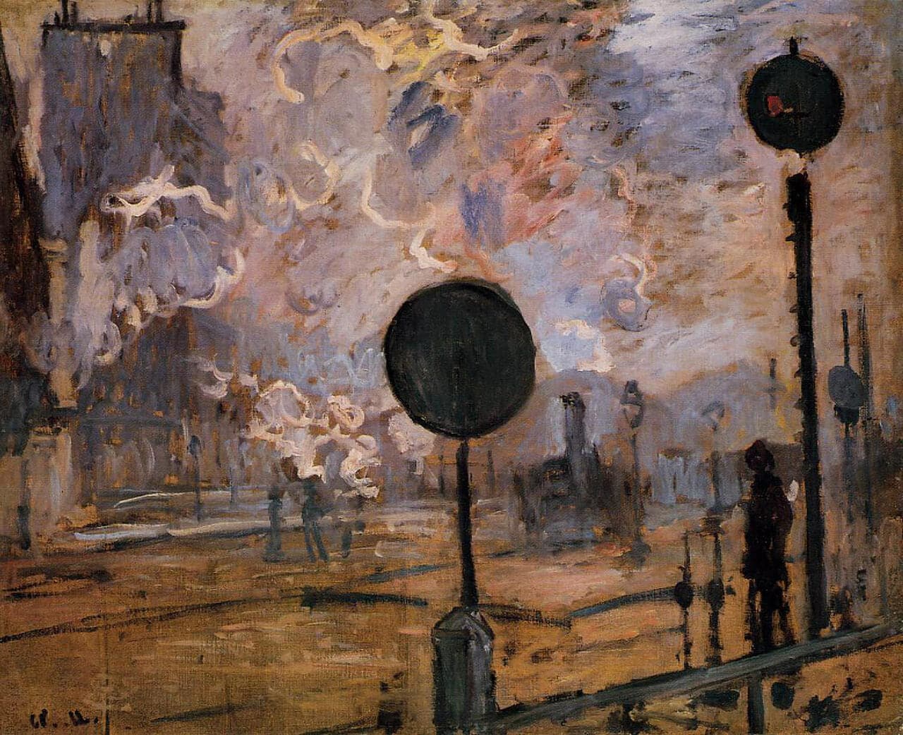 La estación de Saint-Lazare, las señales – Claude Monet Claude Monet 2024-09-19 2