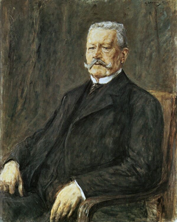 Retrato de Paul von Hindenburg – Max Liebermann Max Liebermann 2024-12-26