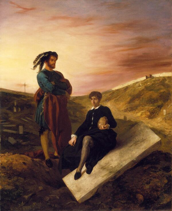 Hamlet y Horatio en el cementerio 1835 – Eugène Delacroix Eugène Delacroix 2024-11-21