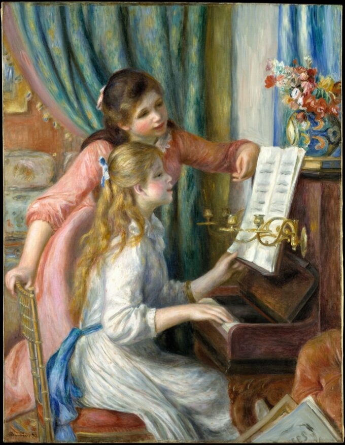 Dos chicas al piano 1892 – Pierre-Auguste Renoir Pierre-Auguste Renoir 2024-09-19