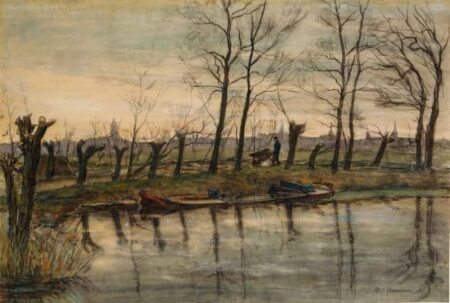 Agricultor regresando a los campos – Mondrian Piet Mondrian 2024-12-22