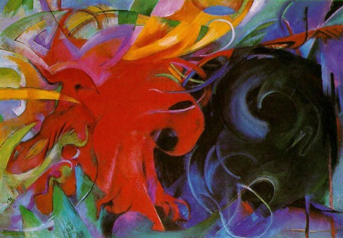 Formas combatientes – Franz Marc Franz Marc 2024-09-19